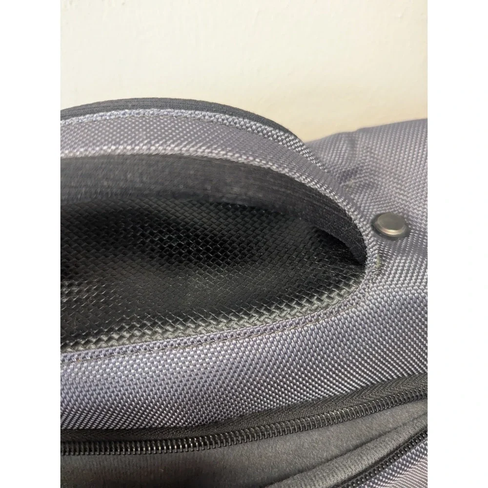 Kenneth Cole‎ Reaction Messenger Bag Gray Travel Shoulder Organizer Laptop Bag